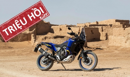 Triệu hồi Yamaha Ténéré 700 vì lỗi không đáng có